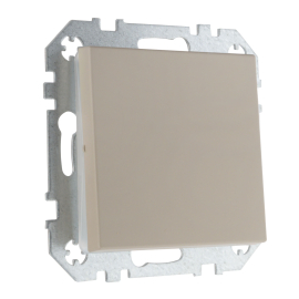 Переключатель
Epsilon,  Retro Liregus,  одноклавишный,  без подсветки,  с возможностью подсветки,   цвет - кремовый матовый,  пластмасса,  IP6.10-201-01.R/ONC,  LIREGUS
 - PULSAL.RU