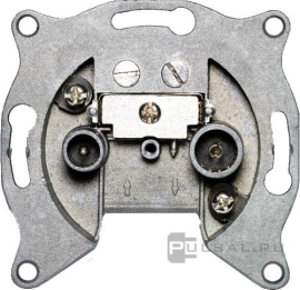 Розетка оконечная
A VIVA,  ECO profi и ECO profi Standart,  ECO profi design (ECO Profi Deco),  телевизионная (TV),  радио (R),  двойная,  S2900,  S2900,  JUNG
 - PULSAL.RU