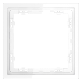 Рамкa
S70,  1 пост,   цвет - белый глянцевый,  вертикальная,  горизонтальная,  пластмасса,  VLS100101,  Voltum
 - PULSAL.RU