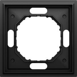 Рамка Podium 
S08,  1 пост,   цвет - черный графит,  вертикальная,  горизонтальная,  пластмасса,  DS21157,  Donel
 - PULSAL.RU