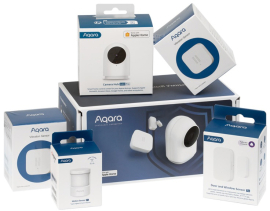 Комплект Умного дома - Безопасный дом
Aqara smart home,   цвет - белый,  SSK41,  Aqara
 - PULSAL.RU