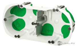 Монтажная коробка Multifix Air двухпостовая, глуб. 40мм
Unica Базовая,  Unica Хамелеон,  Unica Quadro,  Unica Top,  Unica Class,  Unica New Pure,  Unica New Studio,  Unica New Studio modular,  Odace,  Sedna,  Glossa,  Blanca,  W59,  W59aqua,  Дуэт,  Этюд,  Mureva Styl,  Atlas Design,  для полых стен и гипрока,   цвет - белый,  IMT35000,  Schneider Electric
 - PULSAL.RU