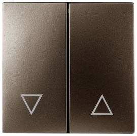 Клавиша для механизма жалюзи
Эра 12,  без подсветки,   цвет - бронза,  пластмасса,  Б0047857,  12-6203-13,  ЭРА
 - PULSAL.RU