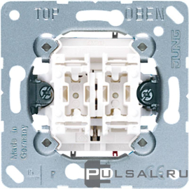 Механизм выключателя жалюзи
A VIVA,  A creation,  A flow,  A 550,  AS 500,  AS 500 Ударопрочная,  AS 500 Антибактериальная,  CD 500,  CD ударопрочная,  CD plus,  LS 990,  LS plus,  LS ZERO,  LS-design,  SL 500,  ECO profi и ECO profi Standart,  ECO profi design (ECO Profi Deco),  с фиксацией,  без подсветки,  509VU,  509 VU,  JUNG
 - PULSAL.RU