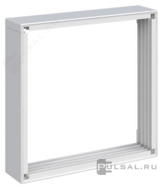 Комплект адаптации для монтажа шкафа на стену, UK600, встраиваемый, IP 31,  модулей - 12, модулей - 13, пластмасса,  цвет - белый, AP612, ABB - PULSAL.RU