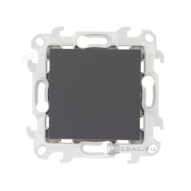 Выключатель
Simon 24 Harmonie,  одноклавишный,  без подсветки,   цвет - графит,  пластмасса,  2450101-038,  Simon
 - PULSAL.RU