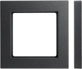 Рамкa Slim Line
Epsilon,  1 пост,   цвет - антрацит,  вертикальная,  горизонтальная,  пластмасса,  K14-145-01.E/J,  28-1201,  LIREGUS
 - PULSAL.RU