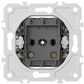 Механизм розетки
A07 NATURAL,  A07,  A07 WAVE,  S08,  со шторками,  с крышкой,  без заземления,  одинарная,  винтовые клеммы,  DB15500,  Donel
 - PULSAL.RU