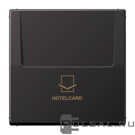 Накладка карточного выключателя
LS 990,  LS ZERO,  LS-design,  без подсветки,   цвет - алюминий темный,  металл,  AL2990CARDD,  AL 2990 CARD D,  JUNG
 - PULSAL.RU