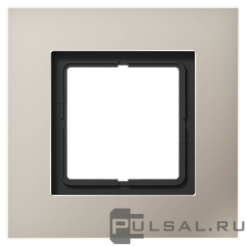 Рамка
LS plus,  1 пост,   цвет - нержавеющая сталь,  вертикальная,  горизонтальная,  металл,  LSP981ES,  LSP 981 ES,  JUNG
 - PULSAL.RU