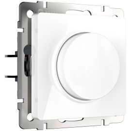 Светорегулятор (диммер) 600 Вт/ВА, для LED 200 Вт/ВА
Alumax,  Split,  Slab,  Senso,  Baguette,  Acrylic,  Platinum,  Elite,  Snabb,  Stream,  Flock,  Stark,  Fiore,  Favorit,  Diamant,  Aluminium,  Antik,  Metallic,  поворотно-нажимной,  лампы накаливания и галогенные 220В (R),  лампы с электронным (емкостным) трансформ.(C),  диммируемые лампы LED 220В (LEDi тип C),   цвет - белый,  пластмасса,  W1142001,  a069585,  Werkel
 - PULSAL.RU