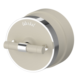 Выключатель поворотный
Vintage,   цвет - слоновая кость, хром,  пластмасса,  W5822055,  a058782,  Werkel
 - PULSAL.RU