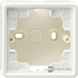 Корпус для накладного монтажа с установочной рамкой
S-Color,   цвет - белый,  пластмасса,  006140,  0061 40,  Gira
 - PULSAL.RU