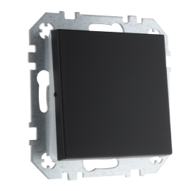 Кнопка Н.О.
Epsilon,  Retro Liregus,  одноклавишный,   цвет - черный матовый,  пластмасса,  IIJ1.10-203-01.R/SWM,  LIREGUS
 - PULSAL.RU