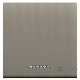 Клавиша
LivingLight,  LivingLight AIR,  одноклавишный,  с подсветкой,  с индикацией,   цвет - титан,  металл,  LN4931M2TC,  BTicino
 - PULSAL.RU