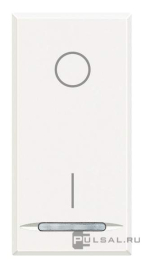 Выключатель двухполюсный 20А
Axolute,  Axolute AIR,  одноклавишный,  без подсветки,   цвет - белый,  пластмасса,  HD4002,  BTicino
 - PULSAL.RU