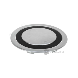 Крышка телеблока
Simon Connect K45 Телеблоки,  для столов и мебели,   цвет - хром,  пластмасса,  KTLA1-31,  Simon
 - PULSAL.RU