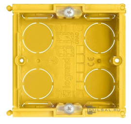 Монтажная коробка 70х70x50мм
Living Now,  Axolute,  LivingLight,  LivingLight AIR,  для сплошных стен,  502E,  BTicino
 - PULSAL.RU
