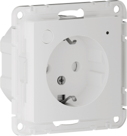Умная розетка, 16А
AtlasDesign Smart,  со шторками,  с заземлением,  одинарная,  винтовые клеммы,   цвет - белый,  пластмасса,  ATN000145Z,  SBDV-00202,  Systeme Electric
 - PULSAL.RU