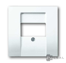 Накладка
Carat,  Solo,  Busch-axcent,  Future linear,  Future,  2 пары,   цвет - альпийский белый,  пластмасса,  1766-84-500,  2CKA001710A3992,  ABB
 - PULSAL.RU