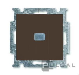 Выключатель
Basic 55,  одноклавишный,  с подсветкой,   цвет - черный chateau,  пластмасса,  2006/1 UCGL-95-507,  2CKA001012A2175,  ABB
 - PULSAL.RU