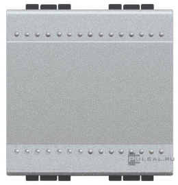 Кнопка Н.О.
LivingLight,  LivingLight AIR,  одноклавишный,  без подсветки,   цвет - алюминий,  пластмасса,  NT4005M2N,  BTicino
 - PULSAL.RU