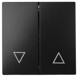 Клавиша для механизма жалюзи
Elegance,  Эра 12,  без подсветки,   цвет - антрацит,  пластмасса,  Б0047854,  12-6203-05,  ЭРА
 - PULSAL.RU