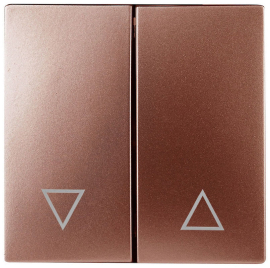 Клавиша для механизма жалюзи
Эра 12,  без подсветки,   цвет - медь,  пластмасса,  Б0047858,  12-6203-14,  ЭРА
 - PULSAL.RU