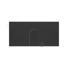 Накладка для узкого кабельного вывода
Simon 100,   цвет - черный матовый,  пластмасса,  10000051-238,  Simon
 - PULSAL.RU