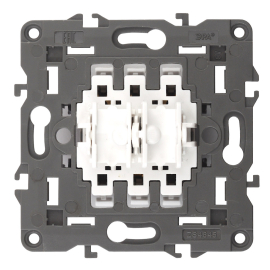 Механизм выключателя жалюзи
Elegance,  без фиксации,  без подсветки,  пластмасса,  Б0047861,  14-1110-99,  ЭРА
 - PULSAL.RU