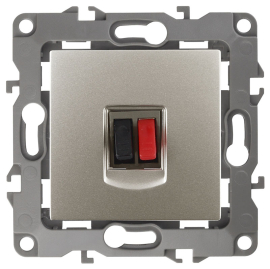 Розетка акустическая
Эра 12,  1 пара,   цвет - перламутр,  пластмасса,  Б0027460,  12-3111-15,  ЭРА
 - PULSAL.RU