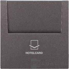 Накладка карточного выключателя
LS 990,  LS-design,  без подсветки,   цвет - антрацит,  металл,  AL2990CARDAN,  AL 2990 CARD AN,  JUNG
 - PULSAL.RU