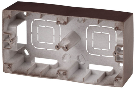 Коробка накладного монтажа
Эра 12,   цвет - бронза,  пластмасса,  Б0043177,  12-6102-13,  ЭРА
 - PULSAL.RU