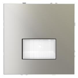 Датчик движения (макс. 300 Вт, для LED макс. 200 Вт/ВА)
S70,  трехпроводный,   цвет - шелк,  пластмасса,  VLS070504,  Voltum
 - PULSAL.RU