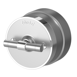 Выключатель поворотный
Vintage,   цвет - хром, серебряный матовый,  пластмасса,  W5822054,  a058781,  Werkel
 - PULSAL.RU