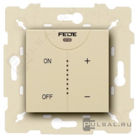 Светорегулятор (диммер) с монтажным супортом 40-600 Вт
Barcelona,  Madrid,  San Sebastian,  Sevilla,  Toledo,  Vintage Wood,  Vintage Corinto,  Vintage Tapestry,  Vintage Porcelain,  Crystal De Luxe,  Siena,  Firenze,  Granada,  Emporio,  Sanremo,  Belle Epoque,  Smalto italiano,  сенсорный,  с возможностью управления с 2-х мест,  лампы накаливания и галогенные 220В (R),  лампы с индукционным (обмоточным) трансформ.(L),   цвет - бежевый,  пластмасса,  FD28605-A,  FEDE
 - PULSAL.RU